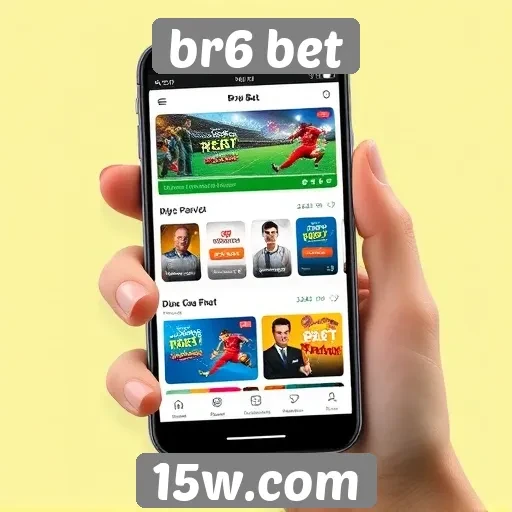 Experiência do usuário no br6 bet em dispositivos móveis